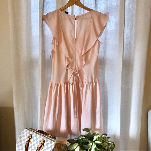 ⭕️Sold⭕️French Connection Nia Pink Blush Dress S - Picture 5 of 5